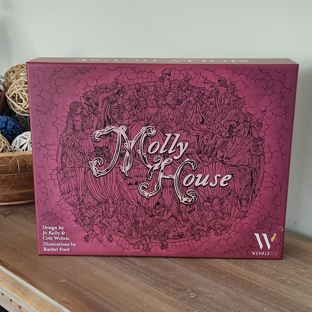 ✨ RARE Molly House Board Game - Kickstarter Edition w/ Metal Pawns ✨